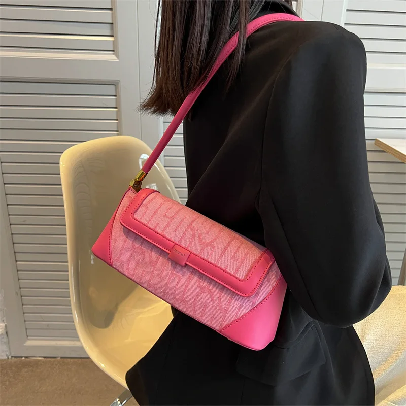 

Elegant Simply Armpit Bag High Quality Small Square Bag Casual Women's Bag 2022 New Fashion Handbags Trend Travel Shoulder Bags