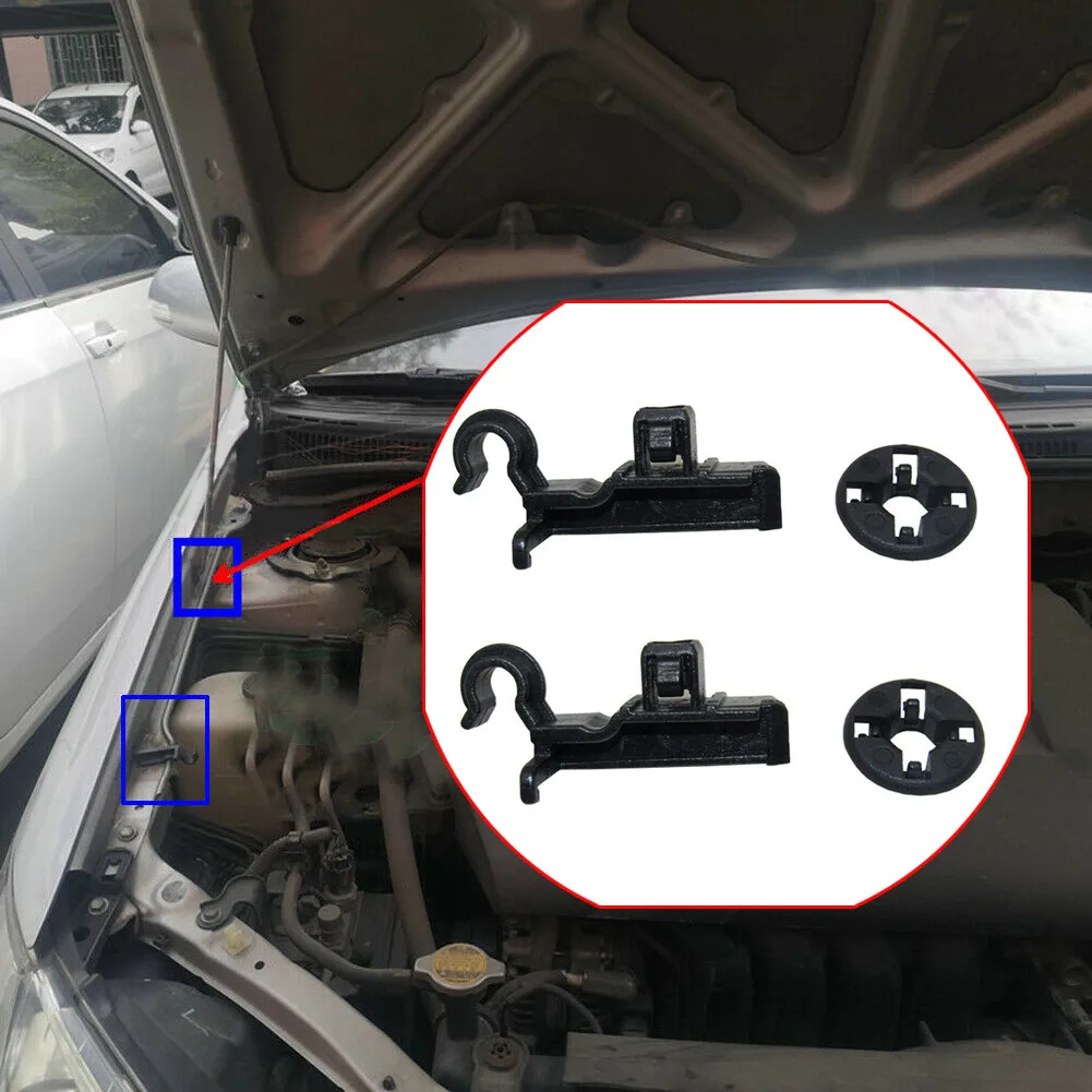 

2 шт./набор, пластиковые зажимы для Toyota 53452-02060/90480