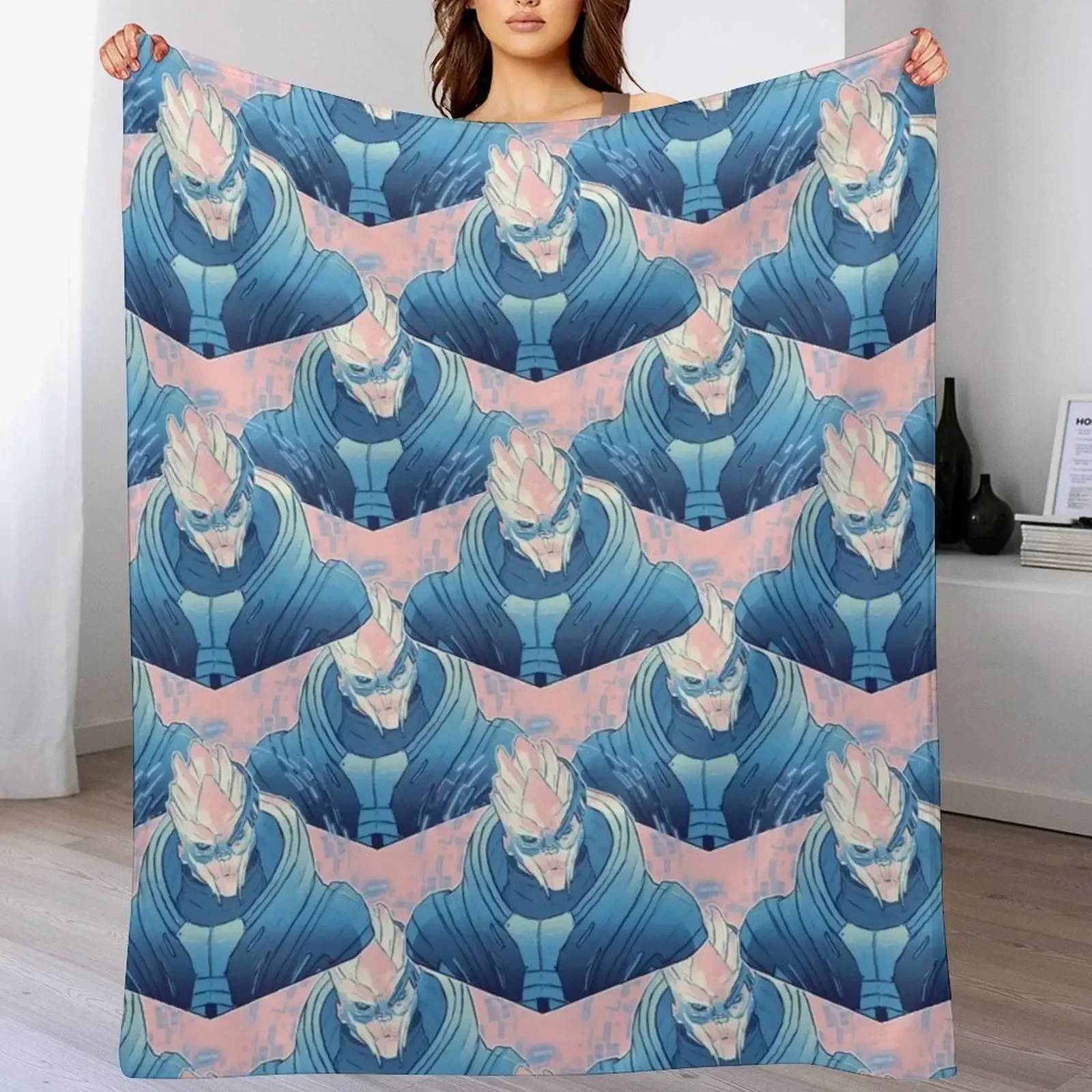 Одеяло Garrus Vakarian туристическое диван-кровать Polar Blankets