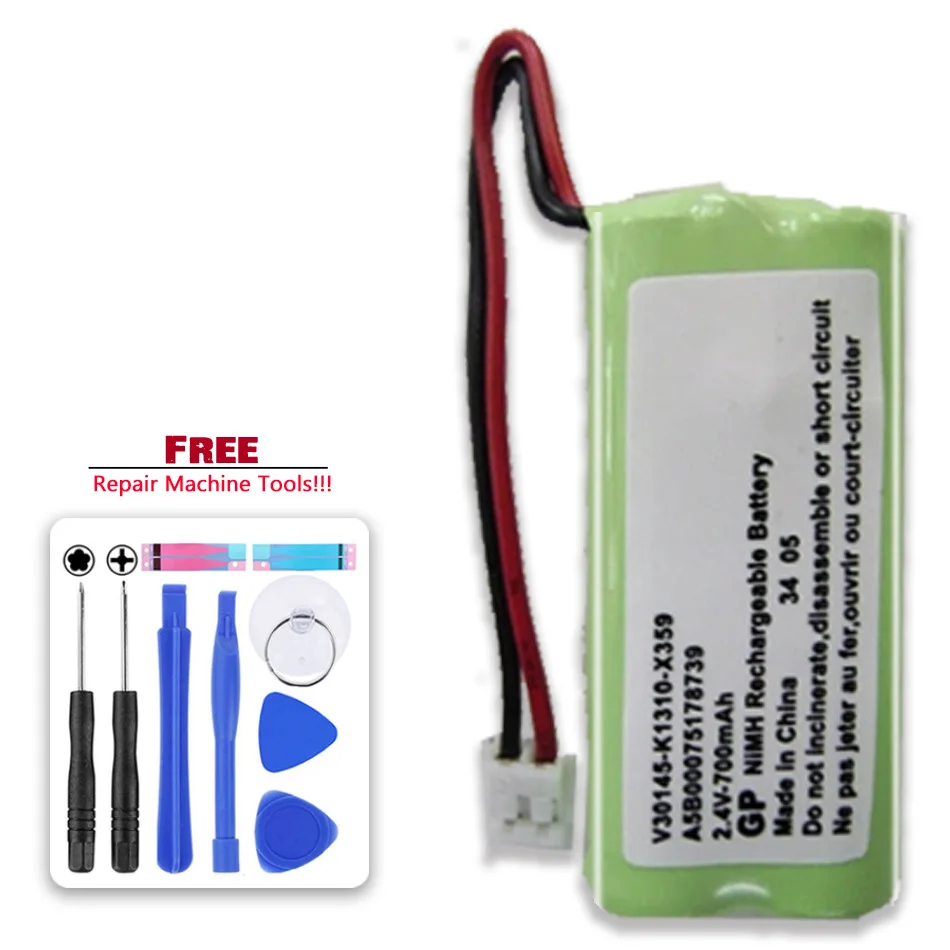 

Battery V30145-K1310-X359 700mAh For SIEMENS Gigaset AL14H T382 A120 A140 AS140 (V30145-K1310-X383 V30145-K1310-X359 55AAAHR2