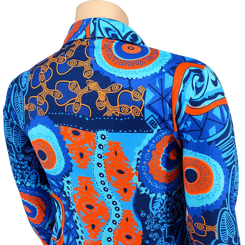 Plus Size Print Sexy Bodycon Dress for Women V Neck Long Sleeve Fashion Vestidos Office Lady Night Party Club Robes 5XL Outfits