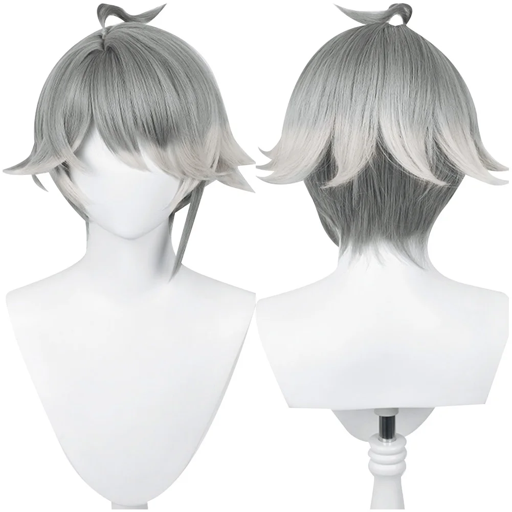 

Genshin Impact AlHaitham Cosplay Wig Heat Resistant Synthetic Hair Carnival Halloween Party Props