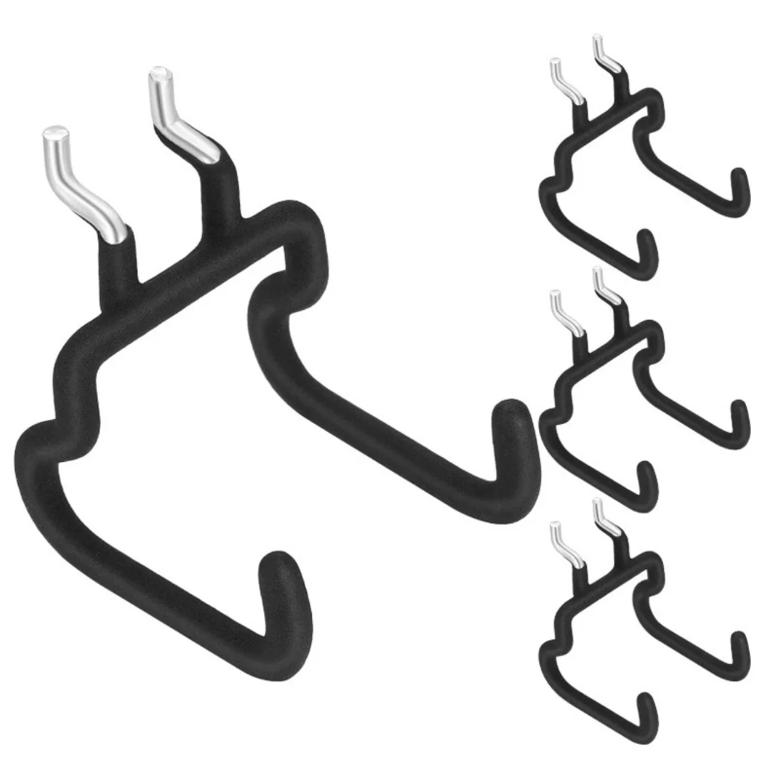 

Настенная стойка для пластин со стальным отверстием, перфорированная доска, держатель для электроинструмента, сверхмощные крючки