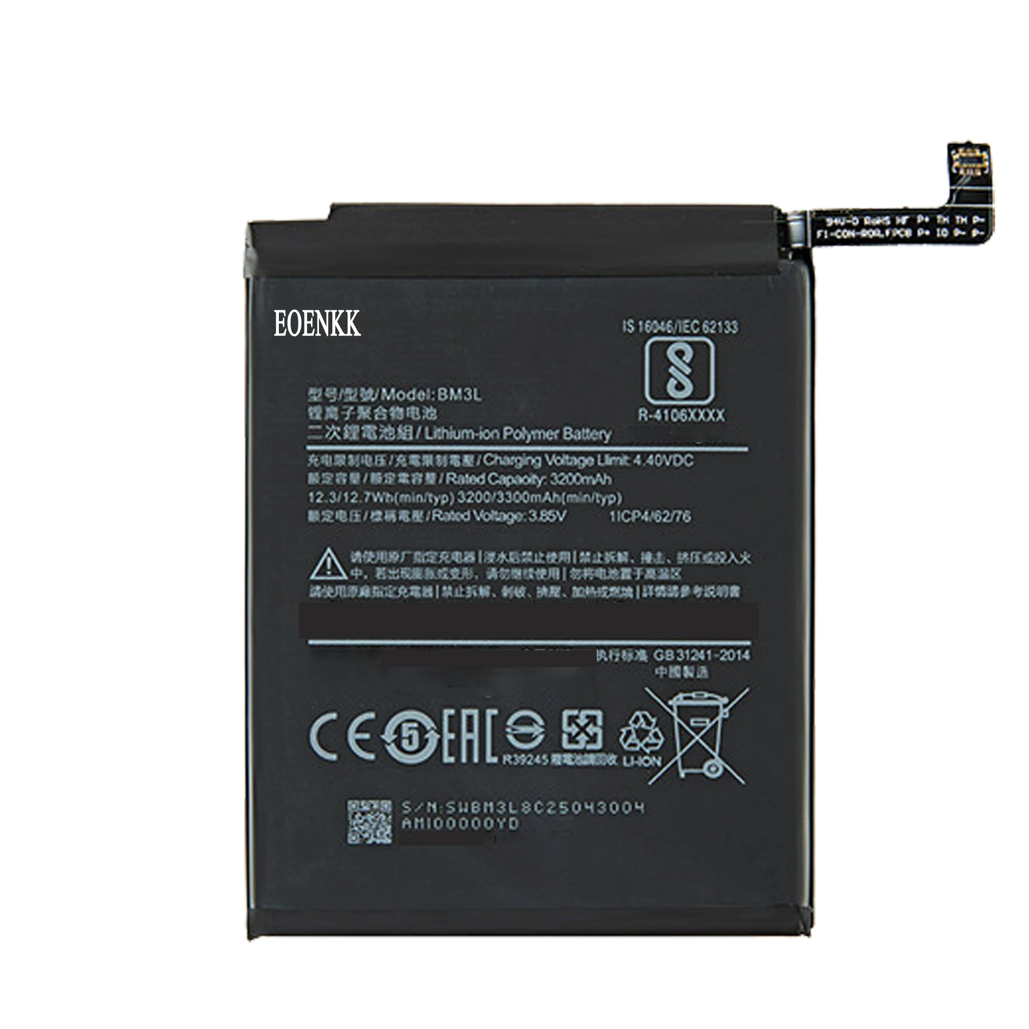 BM3L Battery For Xiaomi 9 MI9 M9 MI 9 Replacement Repair Part Original Capacity Mobile Phone Batteries Bateria enlarge