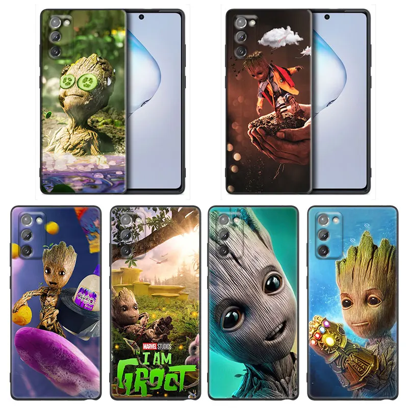 

Marvel Cute Funny Baby Groot Phone Case For Samsung Galaxy M62 M52 M51 M33 M32 M31 M30s M23 M22 M21 M12 M11 F62 F52 F42 F41 F23