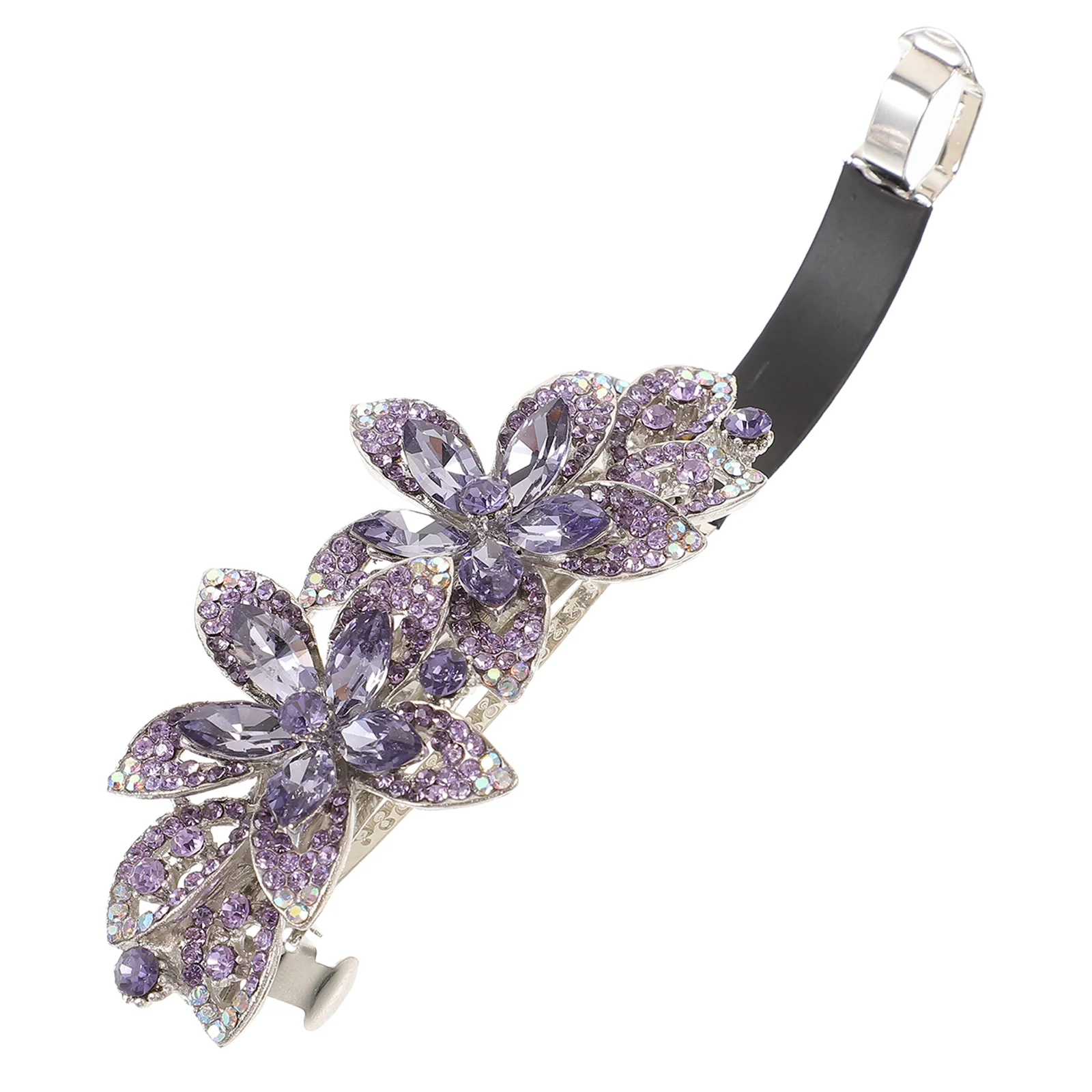 

Flower Hair Clip Rhinestone Hair Clip Small Hair Clip Metal Spring Hair Clip for Girl