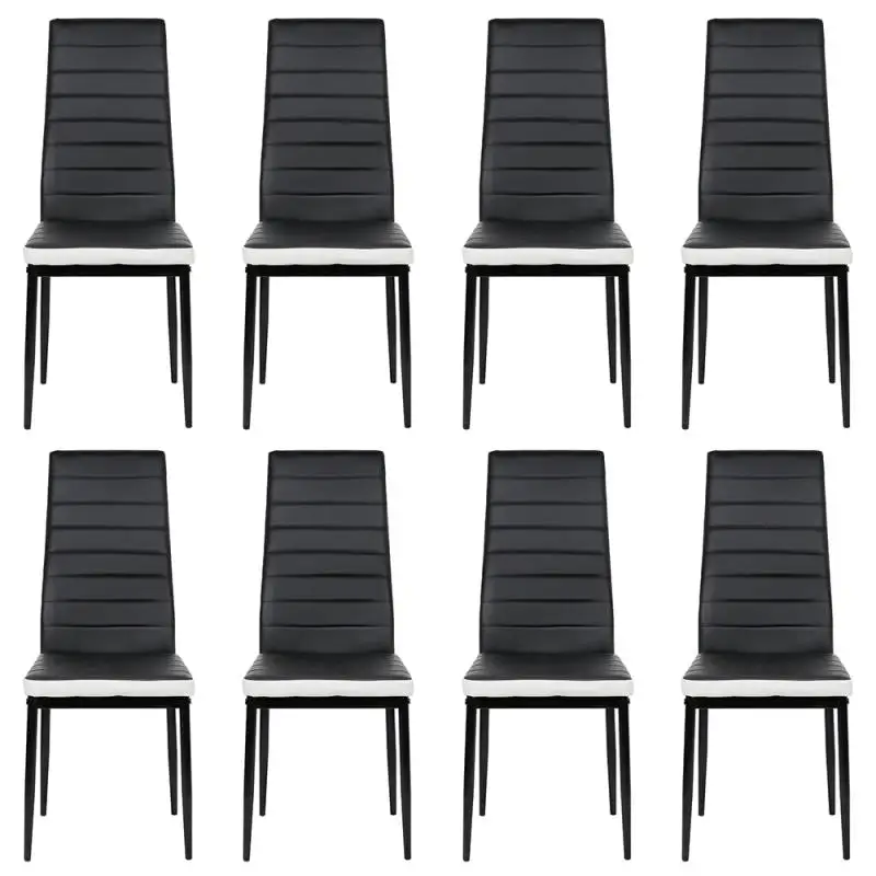 

Обеденные стулья с высокой спинкой, 4 шт., элегантный Собранный обеденный стол с текстурой зачистки, набор из девяти Квадратных Коробок с узо...