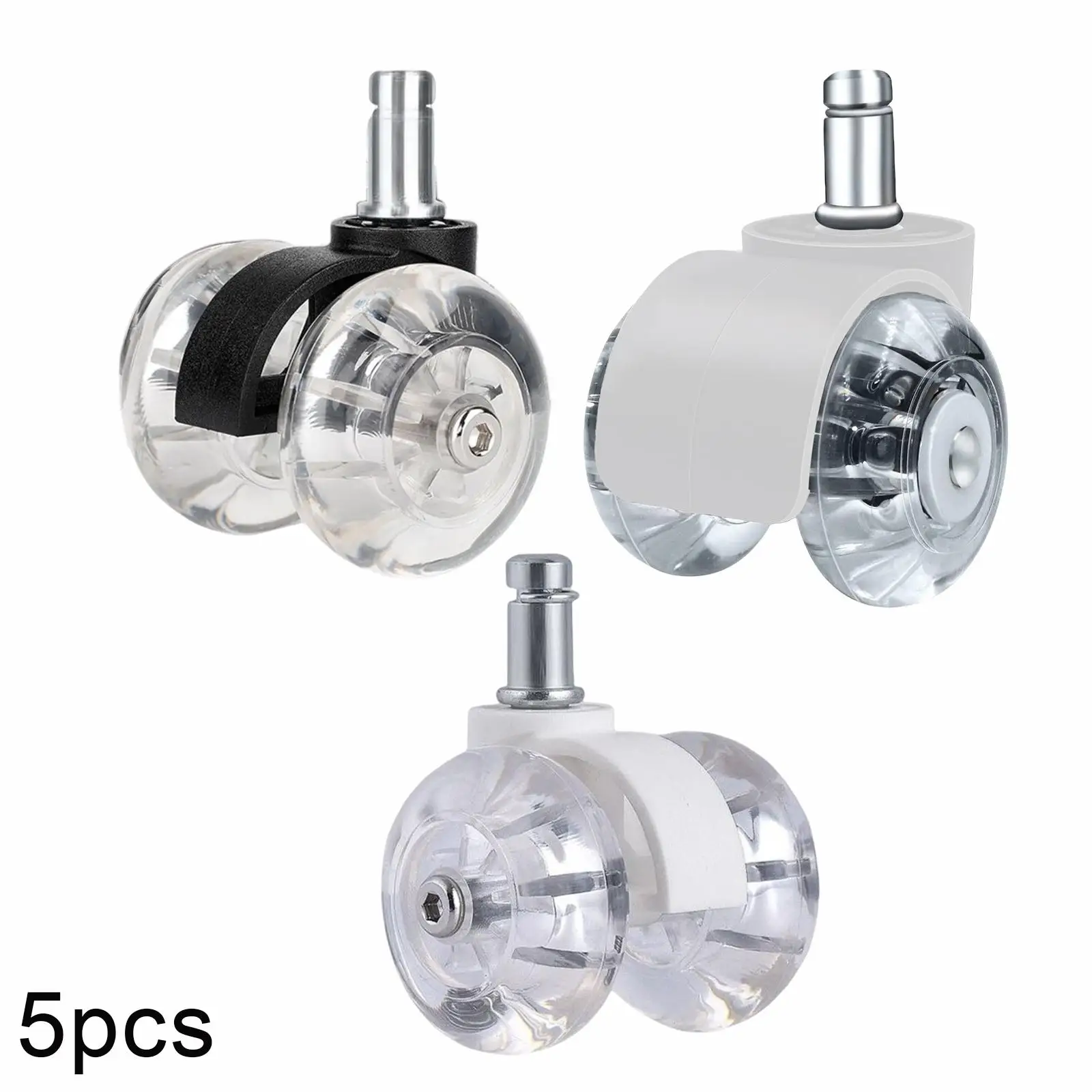 Casters Polyurethane Floor Wheels Universal Replacement Cast