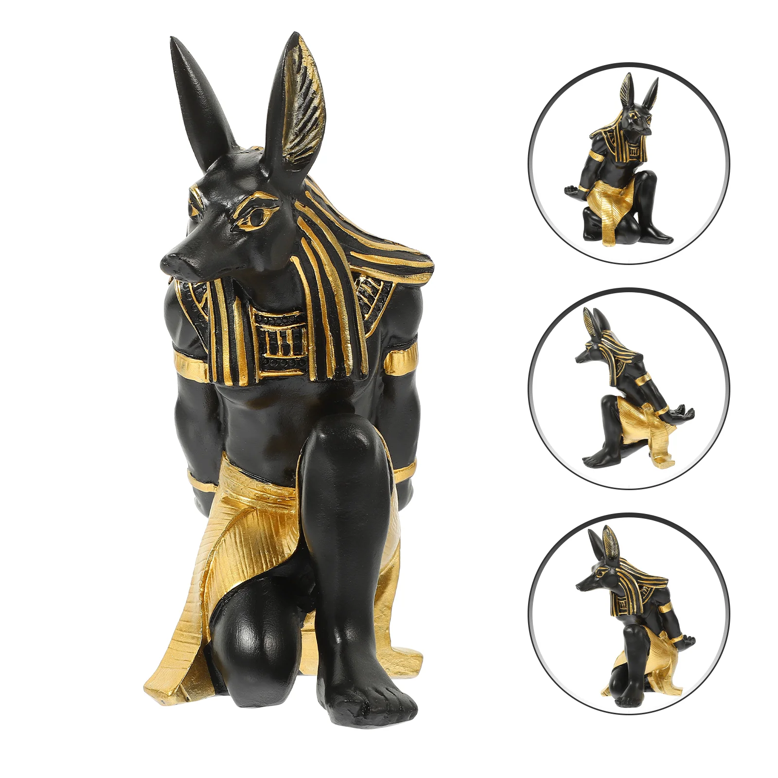 

Holder Desk Stand Egyptian Dog Cellphone Laptop Statue Stands Cell Dock Cute Resin God Ornaments Figurine Pharaoh Mythological
