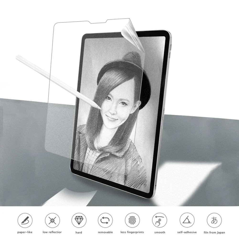 

Защитная пленка Like для iPad Pro 11 2021 12,9 12 9 для iPad Air 4 5 2022 8th 7th 9th iPad Mini 6 4 5 10,2 Paperfeel