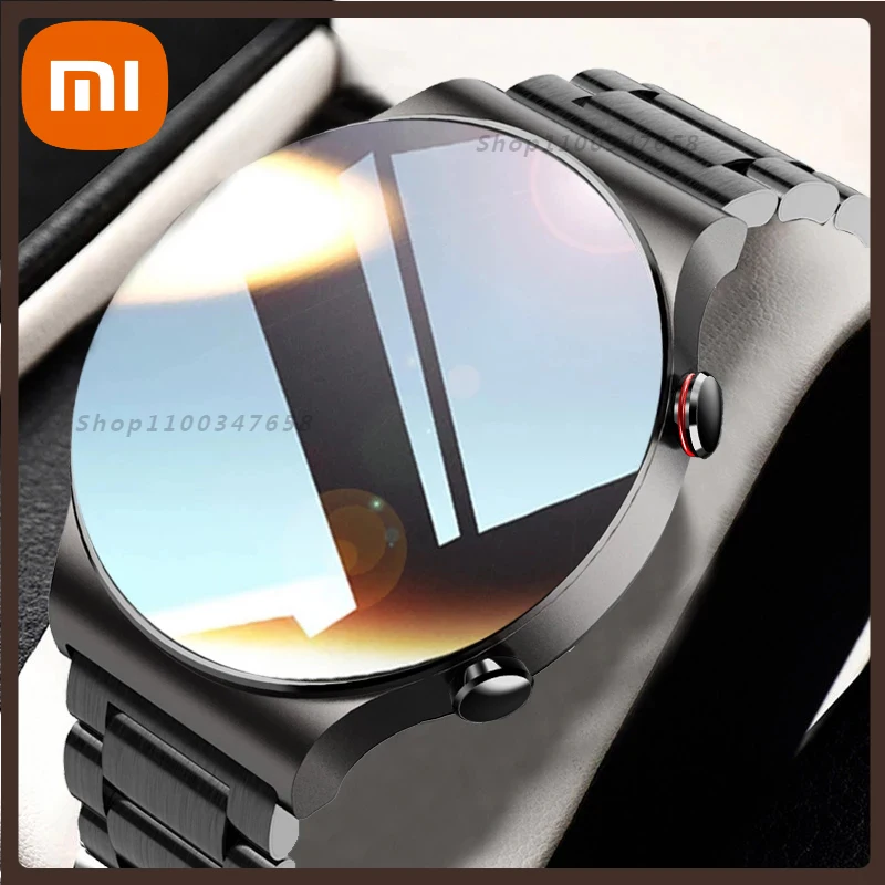 

Смарт-часы Xiaomi мужские водонепроницаемые с Bluetooth, пульсометром и функцией воспроизведения музыки