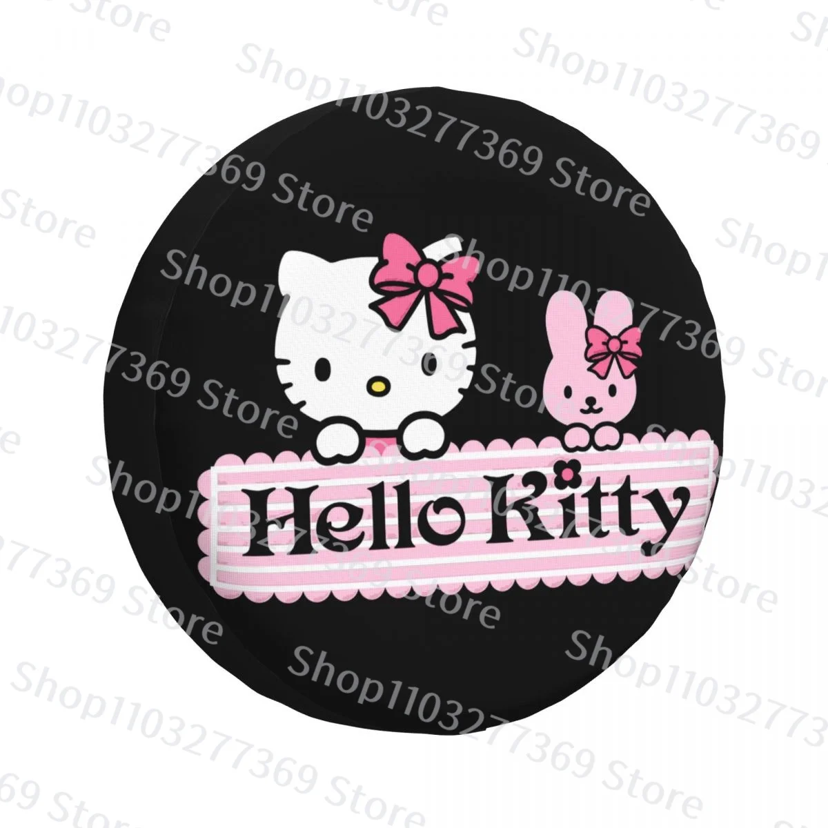 

Anime Cartoon Spare Tire Cover Wheel Protectors Universal Dust-Proof Waterproof Fit for Trailer Rv SUV Truck Camper 14 inch