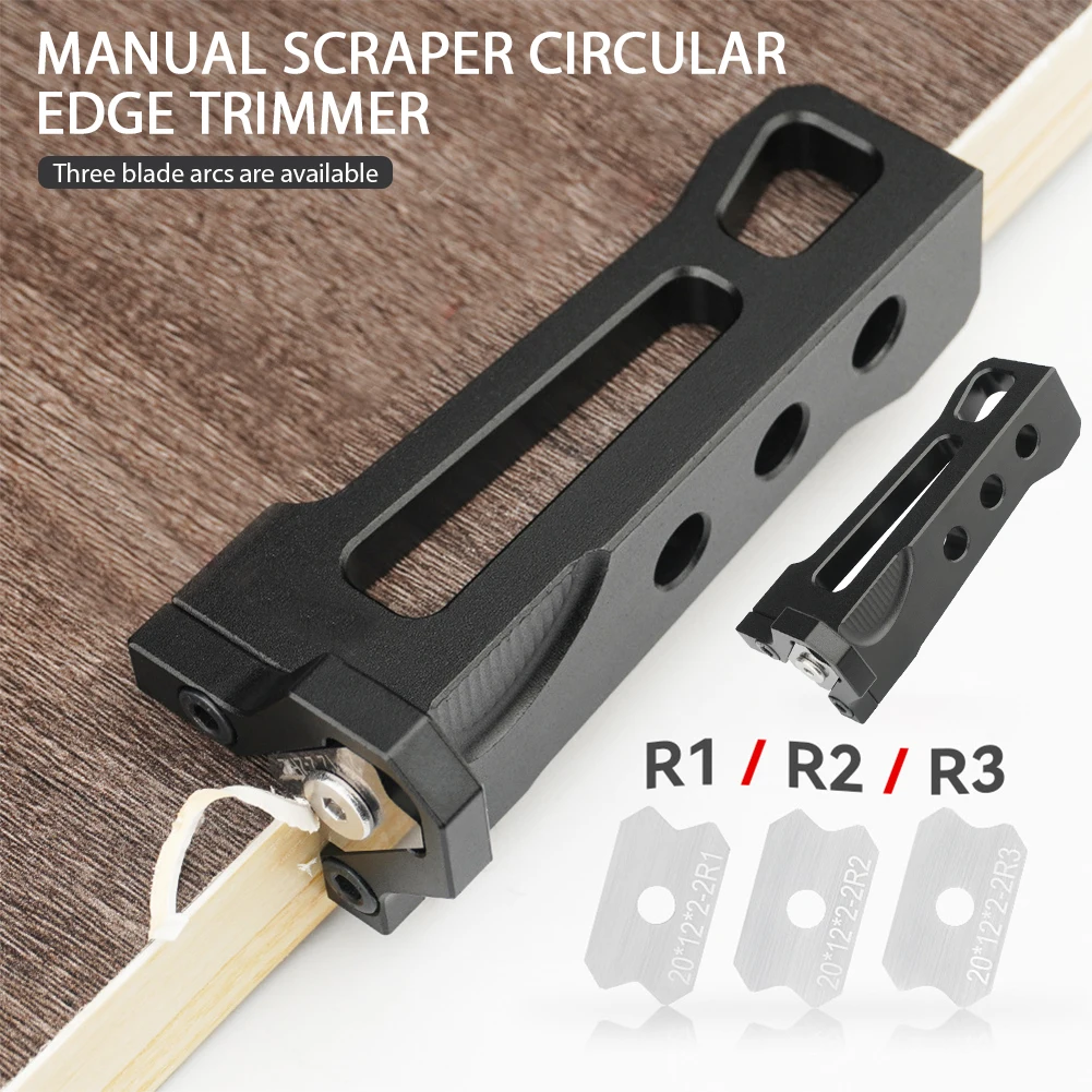 

Ручной триммер с закругленными краями из алюминиевого сплава, материалы для деревянных досок, деревообрабатывающая лента для кромок, ручно...