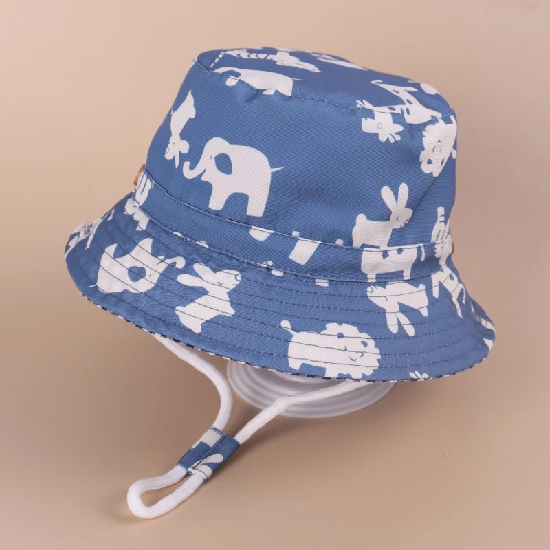 

Spring Summer Baby Sun Hat Children Cartoon Cotton Breathable Sun Panama Hats Baby Bucket Hat Girl Caps Soft Brim Fisherman Cap