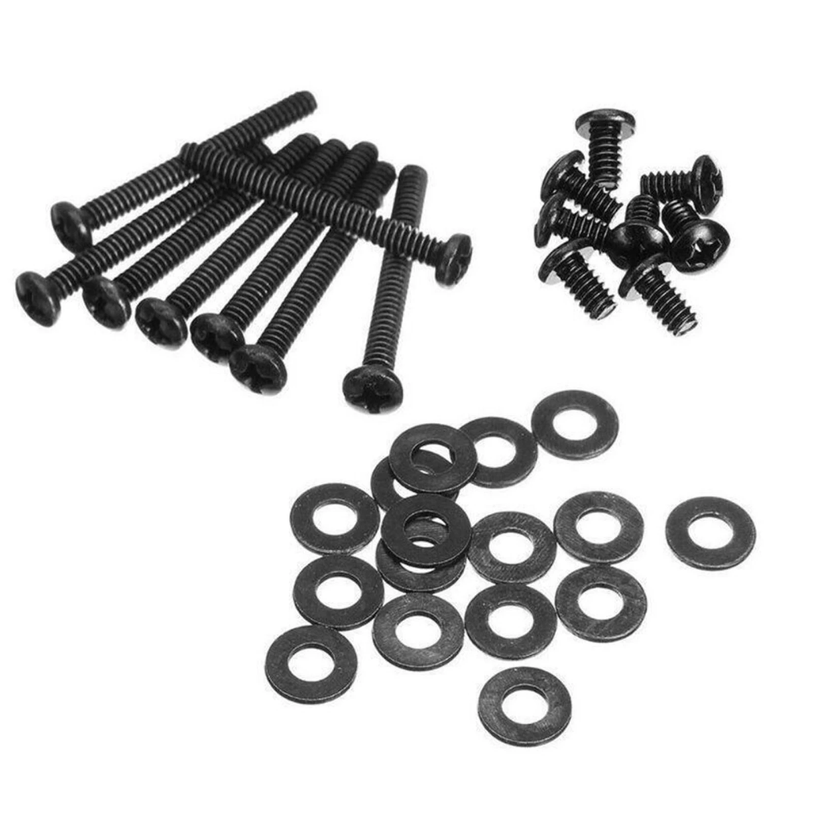 8Pcs Long Screws + 8Pcs Short Screws + 16Pcs Pads Water-Cool