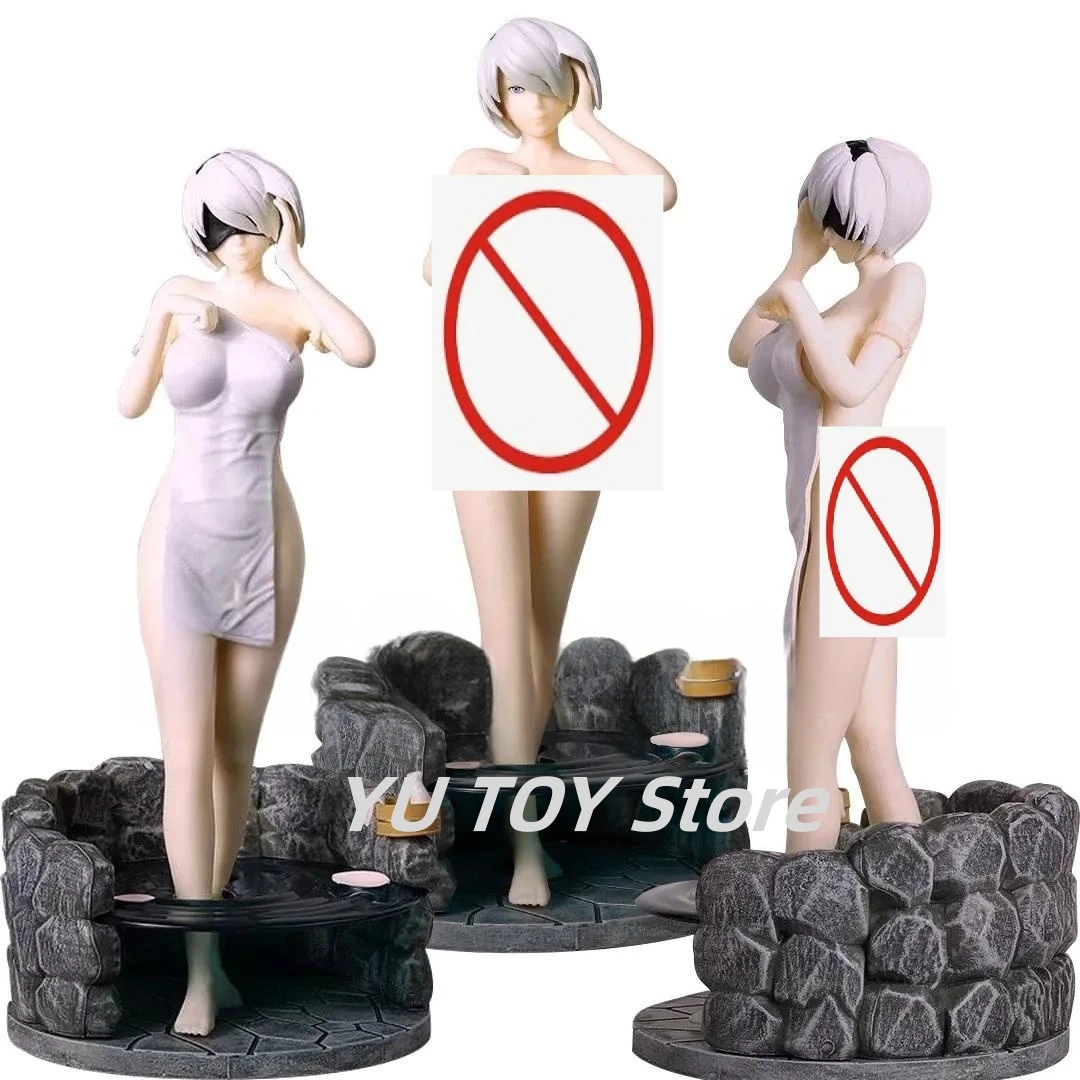 

22cm NieR: Automata Yorha No. 2 Type B 2B Figure Anime Sexy Girl PVC Action Figure Toy Game Statue Adult Collection Model Doll