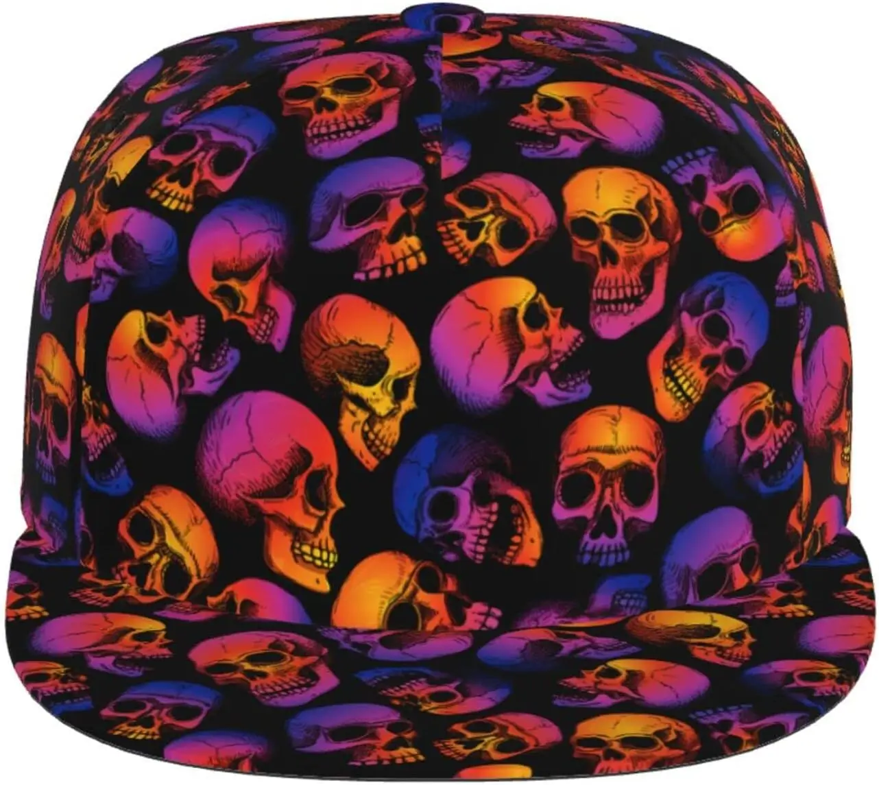 Снэпбэк Кепка с черепом для мужчин и женщин модная бейсболка в стиле хип-хоп