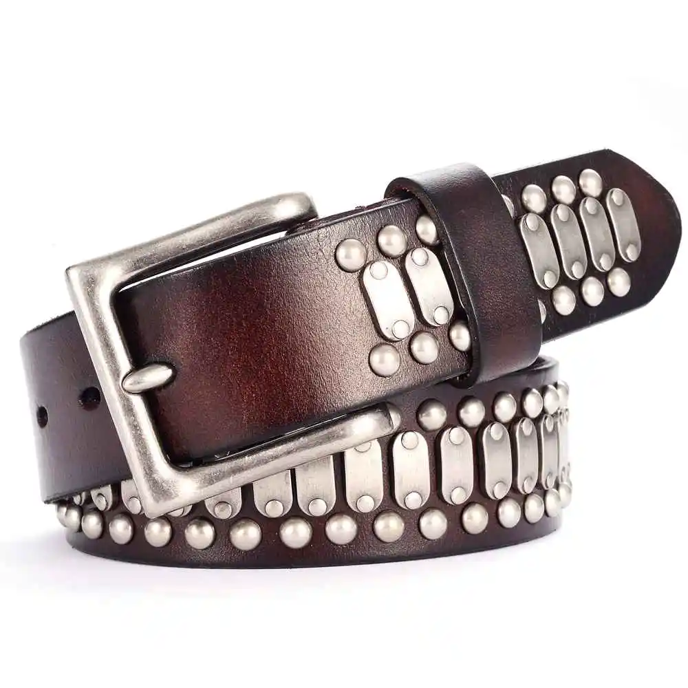 Men Leather Belt NEW Luxury Leather Belt for Men Fashion Men Cowskin Leather Belt Male Waistband Width:3.8cm Length:110-120cm