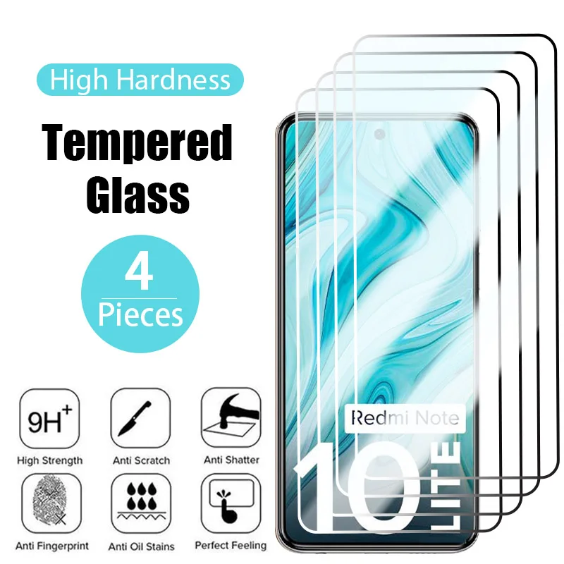 

4Pcs Tempered Glass For Xiaomi Redmi 10 9 8 7 6 5 9C NFC 9C 9AT 8A Pro Screen Protector For Note 5A 5A Prime redmi 5 Plus glass