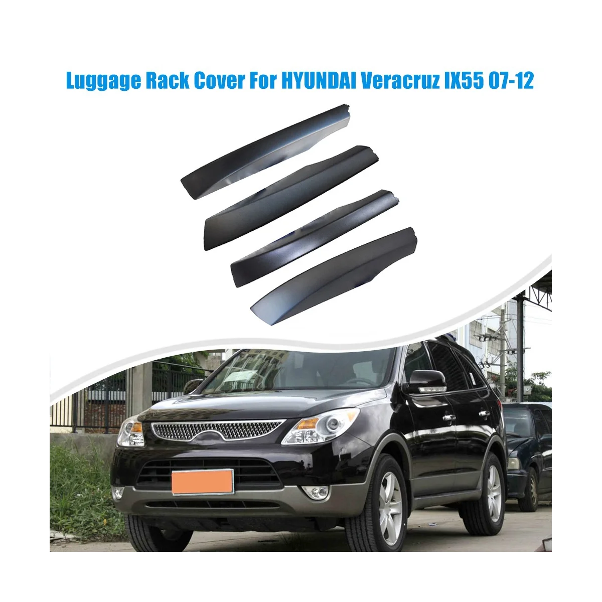 Автомобильные детали 872513J000 872523J000 872613J000 872623J000 черная крышка багажника для Veracruz IX55