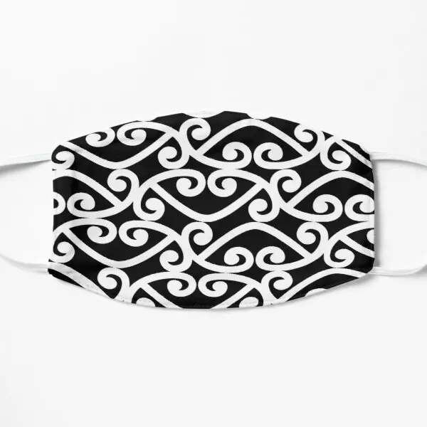 

Дизайн мангопар Kowhaiwhai, черная маска для лица с принтом Fla, многоразовая Пылезащитная противопылевая ветрозащитная Зимняя Маска с узором
