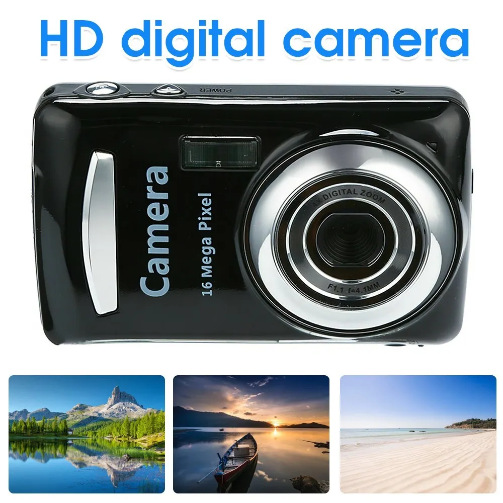 

2023 Digital Camera 2.4" TFT LCD ISO 16X Zoom 1080P HD Camcorder DV Kid Gift Cameras for Photography New Free shipping Genuine