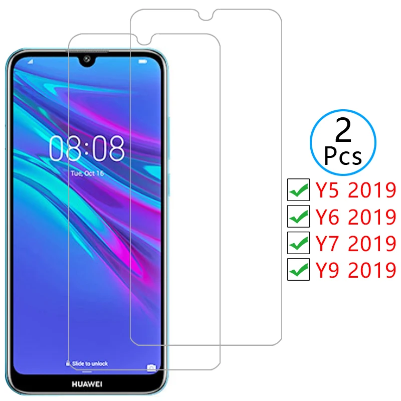 

screen protector for huawei y5 y6 y7 pro y9 prime 2019 protective tempered glass on huawey huawe y 5 6 7 9 5y 6y 7y 9y film