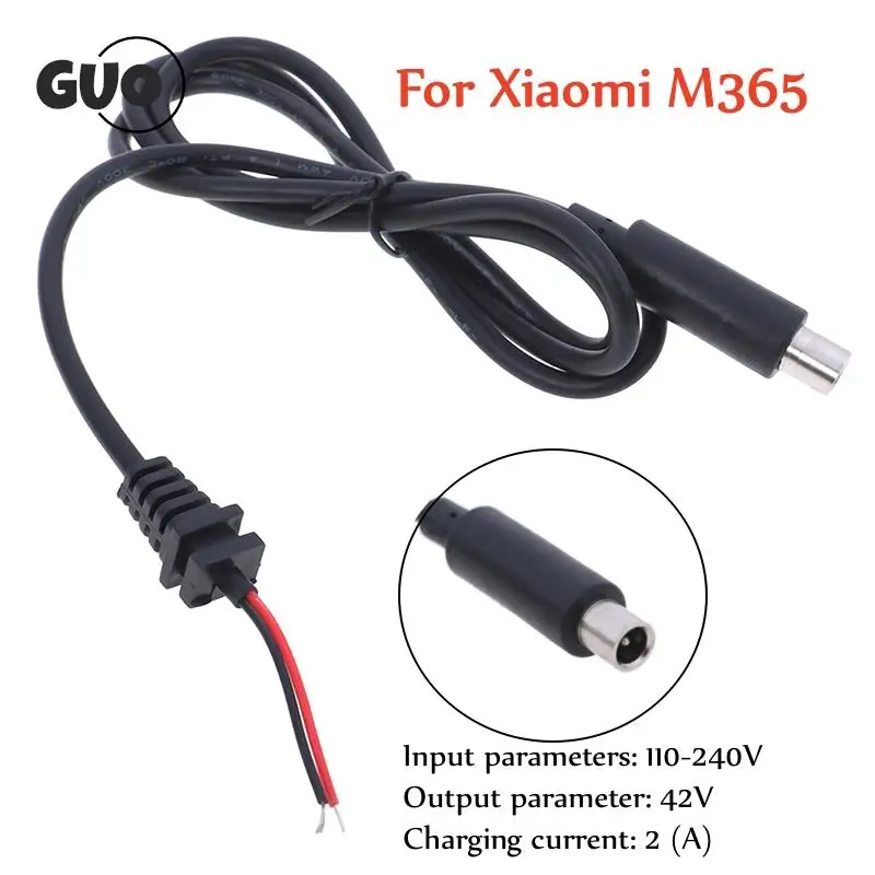 DC 8mm 42V 2A Charging Cable Line Power Cord For Xiaomi M365
