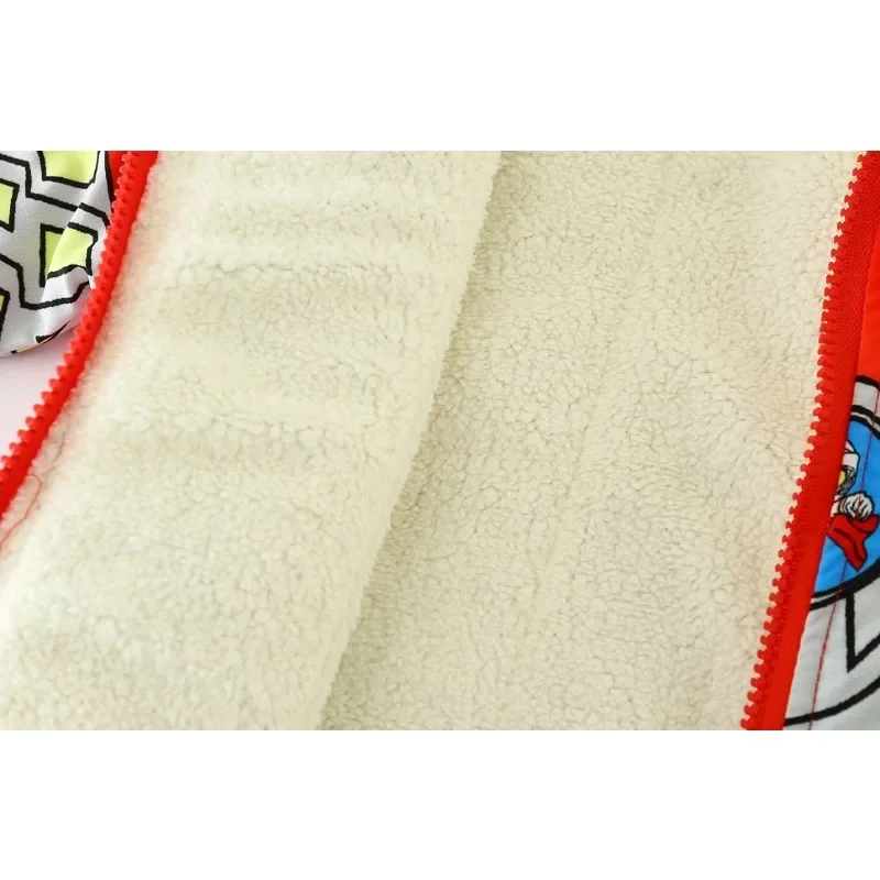 Бархатная куртка на хлопковой подкладке Marvel Spiderman теплая зимняя одежда