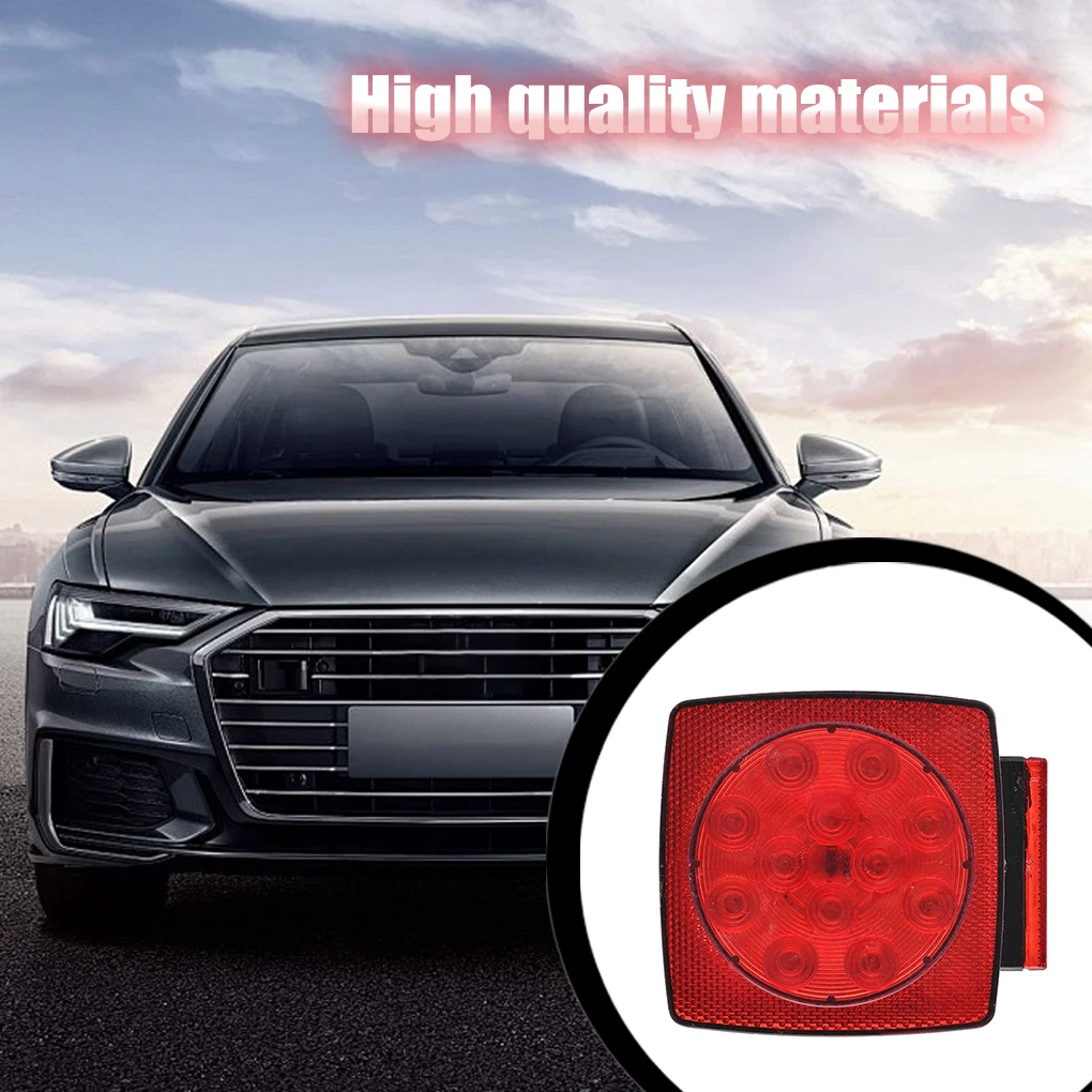 2 шт./комплект светодиодные задние фонари для прицепа