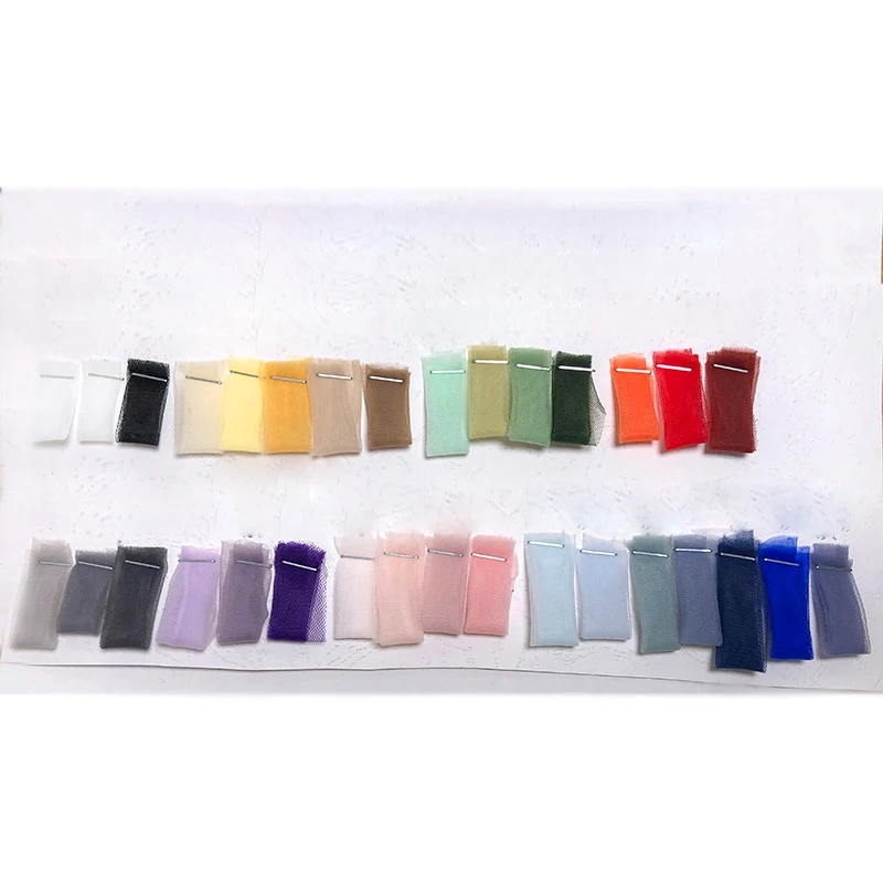 Женская сетчатая ткань мягкая тонкая однотонная кружевная пряжа для фотографий