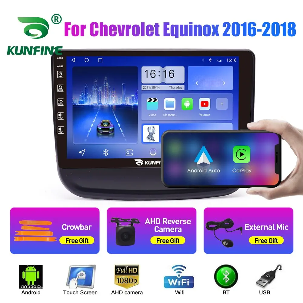 10 33-дюймовый автомобильный радиоприемник для Chevrolet Equinox 16-18 2Din Android восьмиядерный