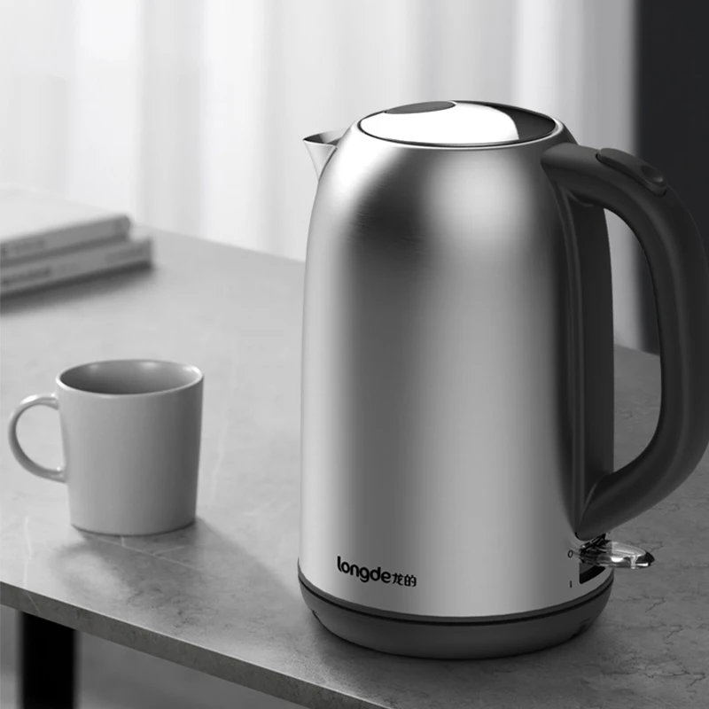 

220V Electric Kettle 1.7L Stainless Steel Water Boiler LD-K3021A For Home Office 1800W Fast Heating Auto Off Coffee Pot Teapot