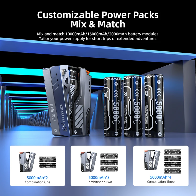 Съемный аккумулятор Vyvylabs CCC Power Bank 22,5 Вт, внешний аккумулятор с быстрой зарядкой для iPhone 16, 15, 14, 13, 12 (art.: 3920cdbaa07aa) - 3920cdbaa07aa
