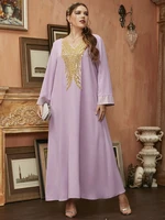 toleen womens plus size large elegant maxi dresses 2022 pink long sleeve abaya oversized muslim party evening festival clothing