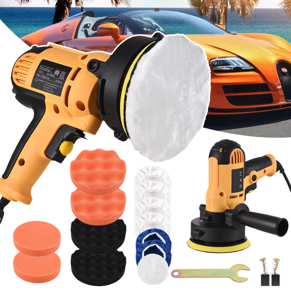 

Waxing Polisher Speed Car 5 Machine Electric Automotive Power Auto Kit Parts Polishing Inch Polisher Variable Tools