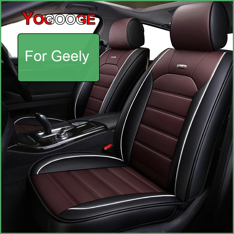 

YOGOOGE Car Seat Cover For Geely EC7 GC7 SC7 Emgrand GC6 GX2 GC5 Borui Boyue Auto Accessories Interior (1seat)