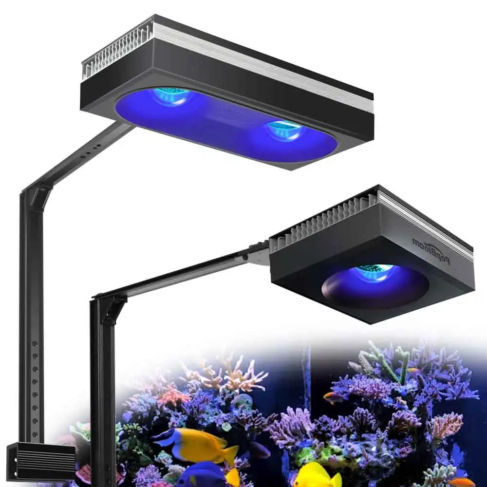 Фото PopBloom RL90/RL180, Wi-Fi лампа для аквариума, полный спектр, лампа в аквариум для морского аквариума, свет для аквариума , светильник для аквариума, APP поддерживает русский язык №1