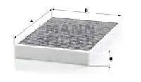 

CUK34003 for pollen filter S90 II (234) T6 AWD T6 AWD hybrid AWD T5)