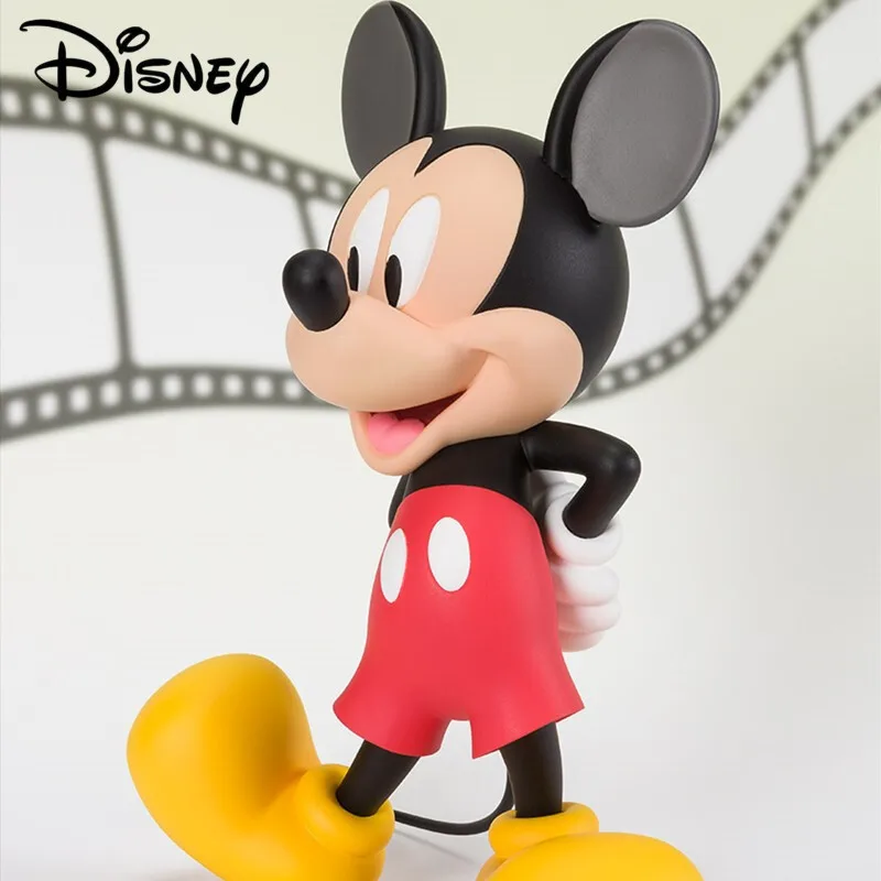 

Disney Cartoon Mickey Mouse Anime Action Figures Cute Dolls Statue Figurines Minnie Mouse Model Ornament Kids Toys for Children