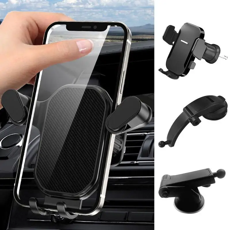 

Улучшенная подставка для телефона с вращением на 360 градусов на вентиляционное отверстие Автомобильный держатель для телефона нескользящий и прямой держатель для сотового телефона простой зажим держатель для телефона