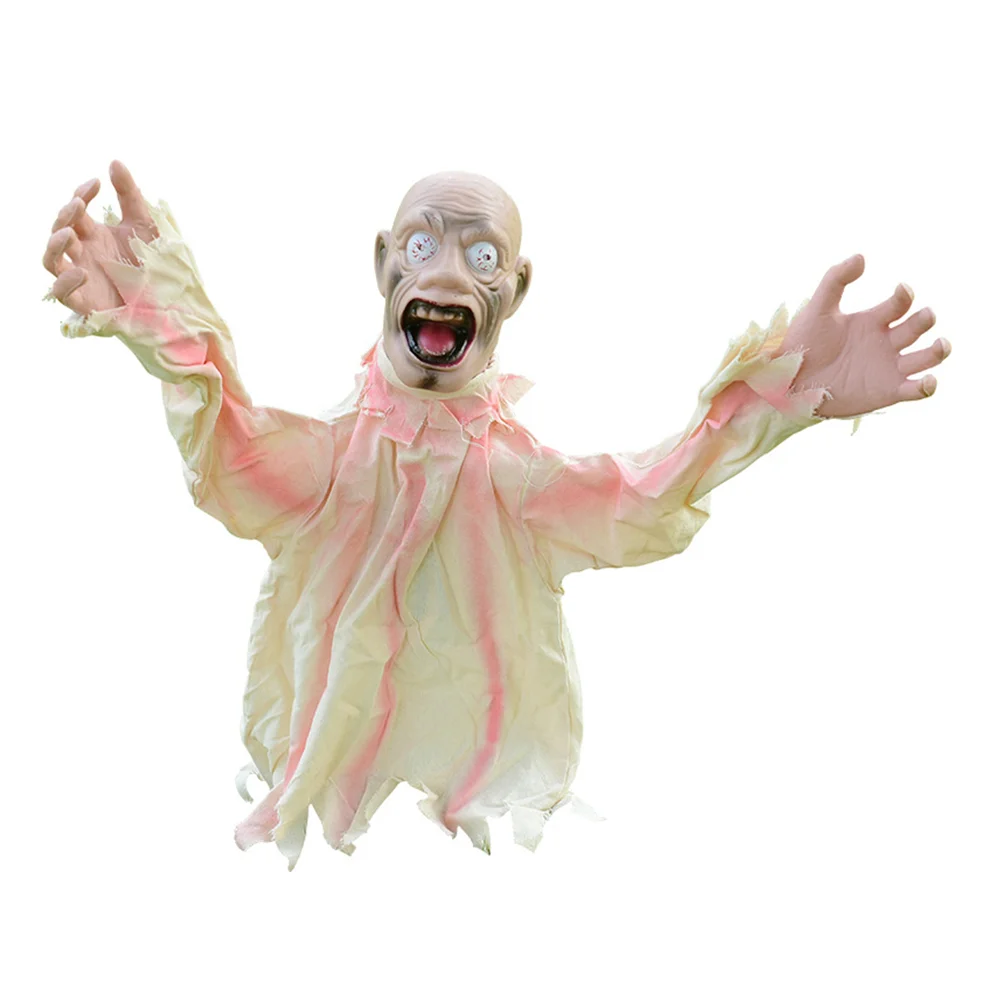 

Outdoor Sound Control Ghost with Horror Sound and Glowing Eyes