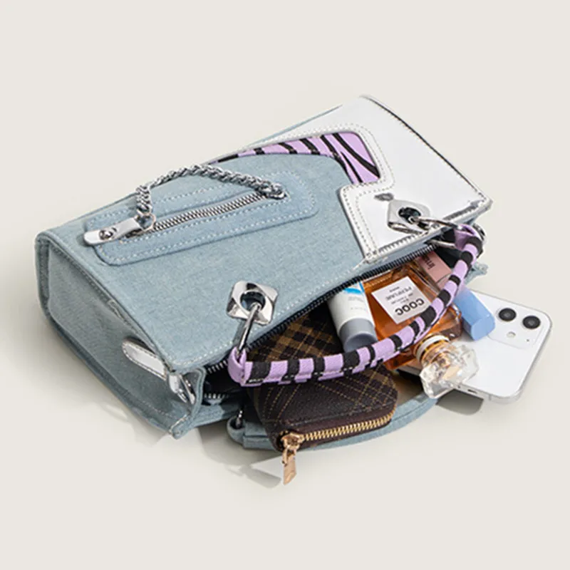 2023 New Spring Famous Designer Panelled Shoulder Messenger Bags High Quality Women Purse And Handbags Fashion Small Square Bags