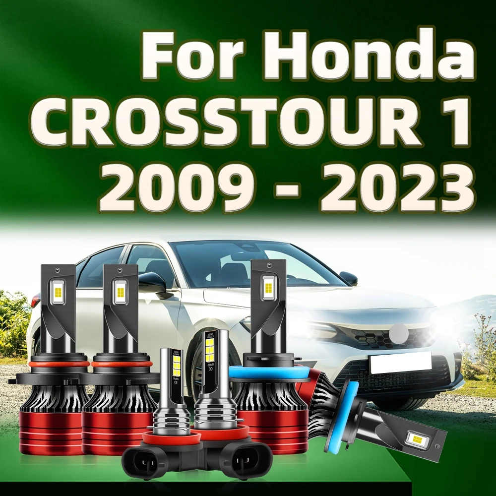 

2/4/6pcs 42000LM Car LED Light Headlight Turbo Fog Lamp H11 HB3 For Honda CROSSTOUR 1 2009 2010 2011 2012 2013 2014 2015-2023