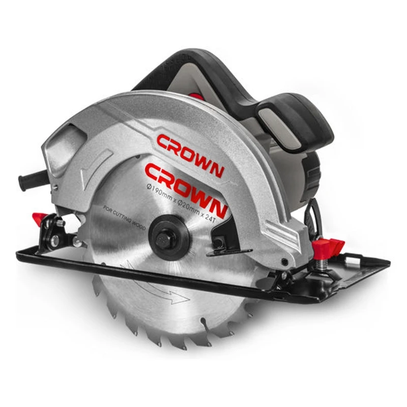 Пила циркулярная CROWN CT15199-190 (Мощность 1200Вт скорость холостого хода 5500 об/мин