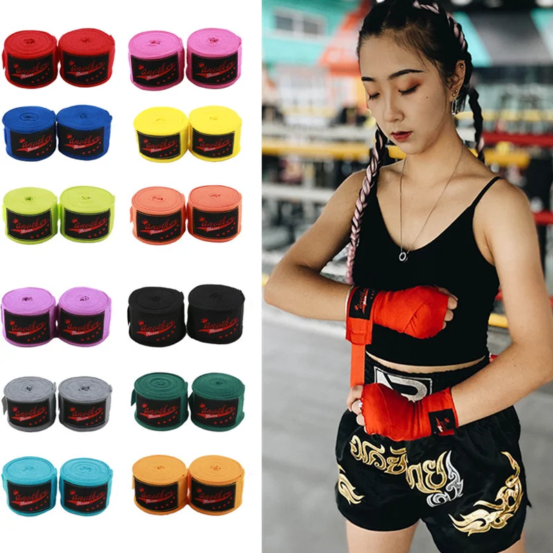 

Перчатки Muay боевые бандажные повязки 2 шт. 3/5 м тайские эластичные боксерские повязки тренировочные бриллиантовые