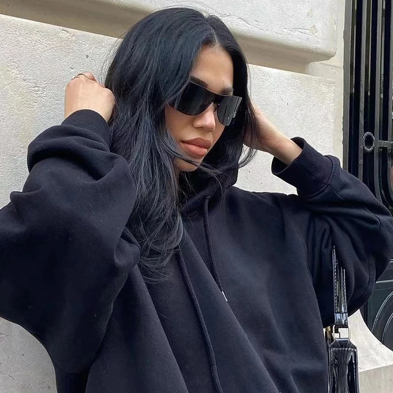 

Модные спортивные солнцезащитные очки Y2k, женские солнцезащитные очки без оправы в стиле панк, мужские цельные зеркальные оттенки, женские ...