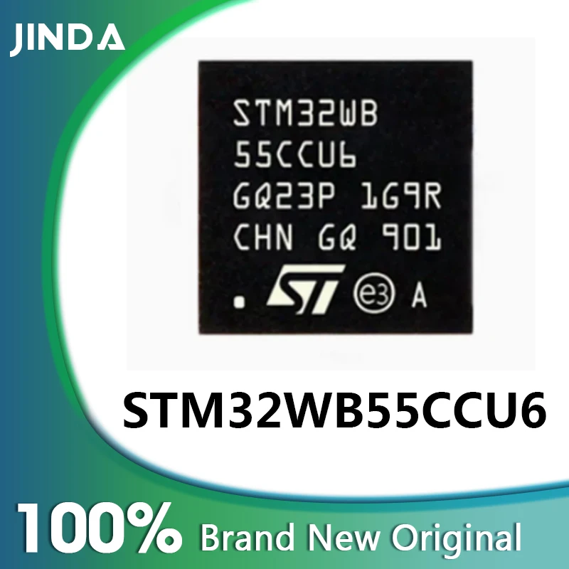 

STM32WB55CCU6 STM32WB55C STM32WB55 STM32W STM32 STM Chip UFQFPN-48-EP-7x7x05P