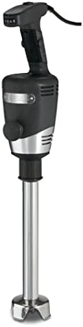 

WSB50 Big Stix Heavy Duty Immersion Blender, 12" Removable Shaft, 1 HP/700 Watt Variable Speed Motor, 120V, 5-15 Phase Plug