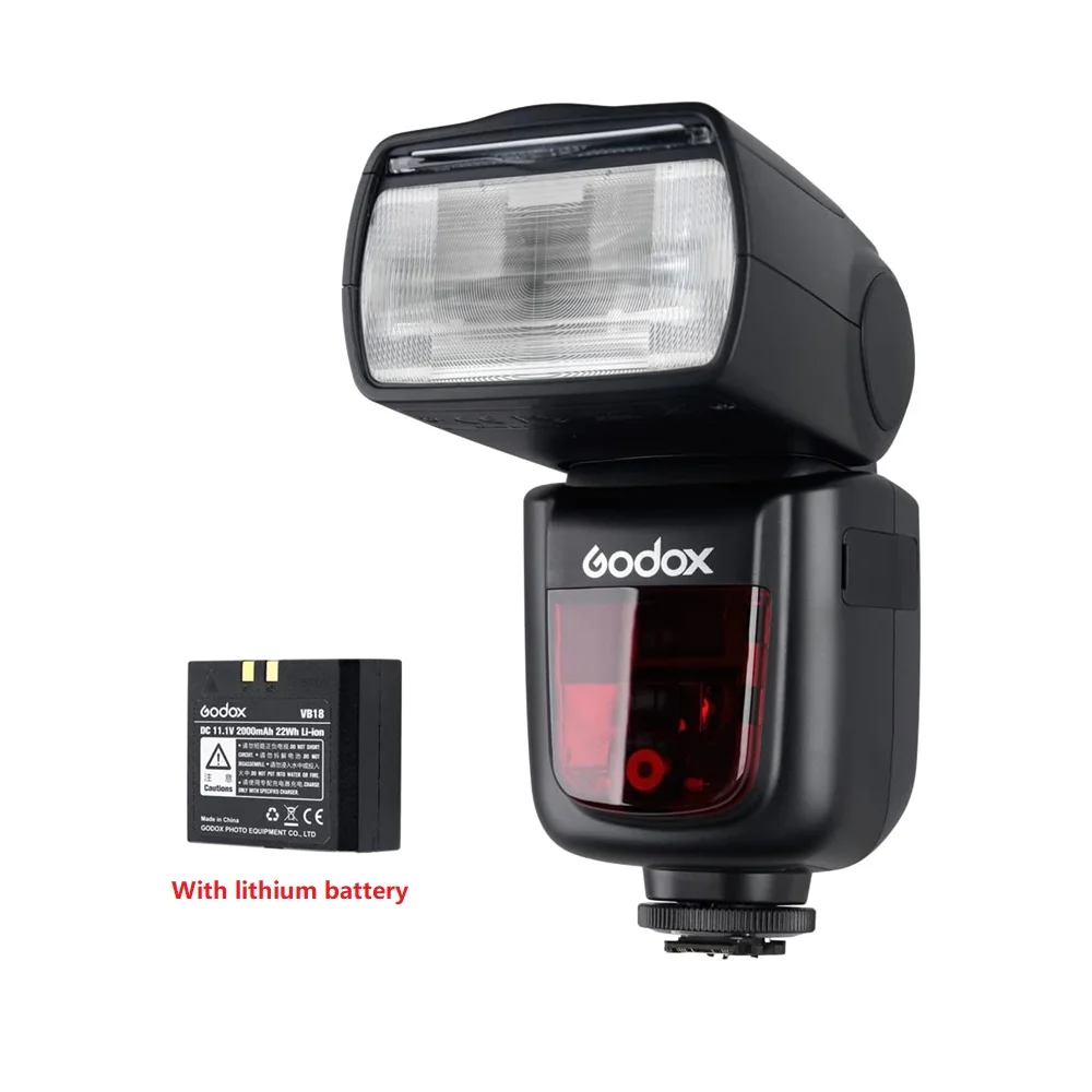 Mcoplus Godox V860II 2 4G TTL HSS Speedlite вспышка для фотокамеры с батареей фотовспышки